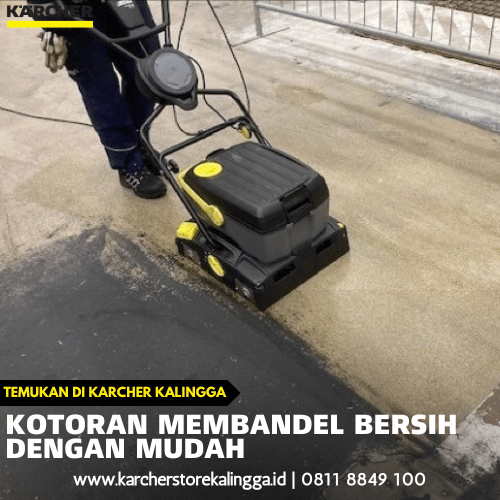 kotoran membandel bersih dengan mudah