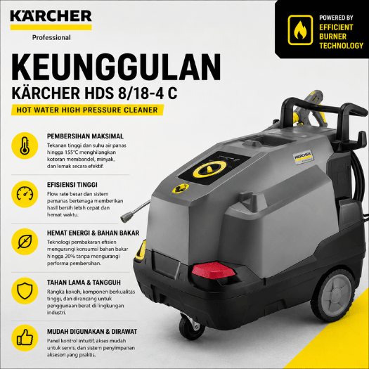 keunggulan HDS 8/18-4 C