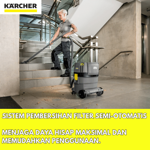Sistem Pembersihan Filter Semi-Otomatis